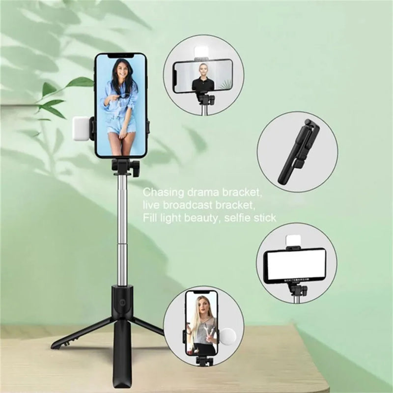 Pau de Selfie Inteligente com LED